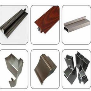 Mill finish surface industrial aluminum profile 