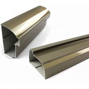 6063 OEM Champagne Anodized Customized Aluminium Kitchen Profiles for Kitchen Cabinet Building Decoration Materials