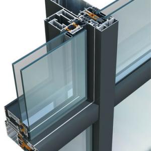 Stick system curtain wall 