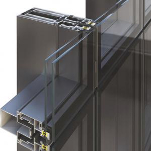 Stick system curtain wall  